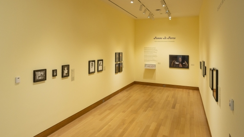 Installation view of the exhibition Femme Is Fierce: Femme Queer Gender Performance in Photography.