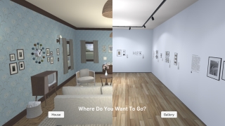 Screenshot of a virtual exhibition space.