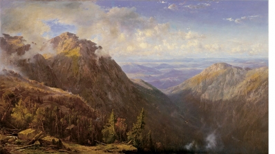Regis Francois Gignoux, New Hampshire (White Mountain Landscape), about 1864