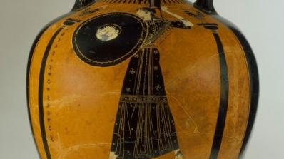Panathenaic Amphora, Attributed to the Berlin Painter
