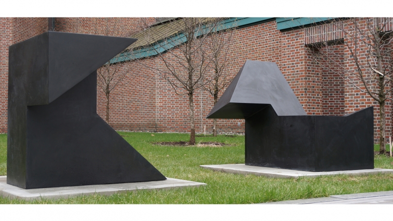 Allan Houser, Options, 1992, bronze, edition of 6. © Chiinde LLC, exhibition loan courtesy of Allan Houser, Inc. Photo by Alison Palizzolo.