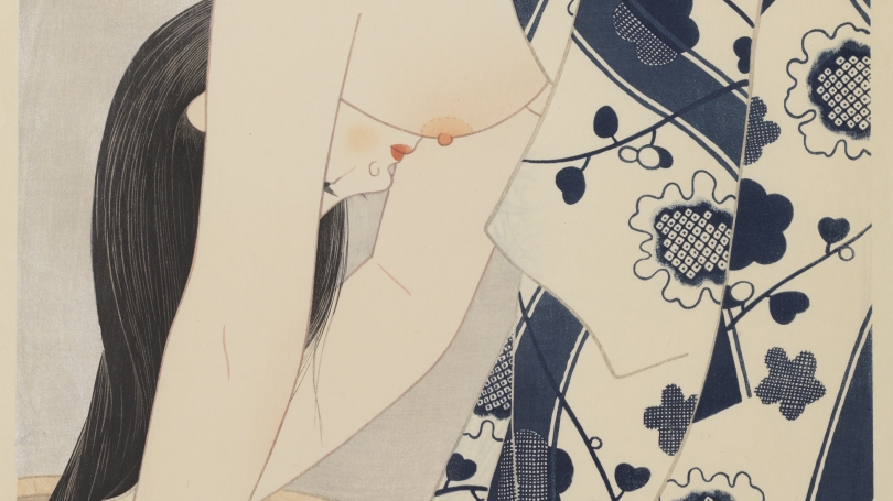 Itō Shinsui, Hair, 1952