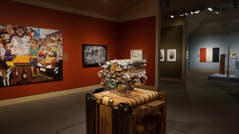 Inventory: New Works and Conversations around African Art in the Friends and Cheatham Galleries. Photo by Alison Palizzolo.