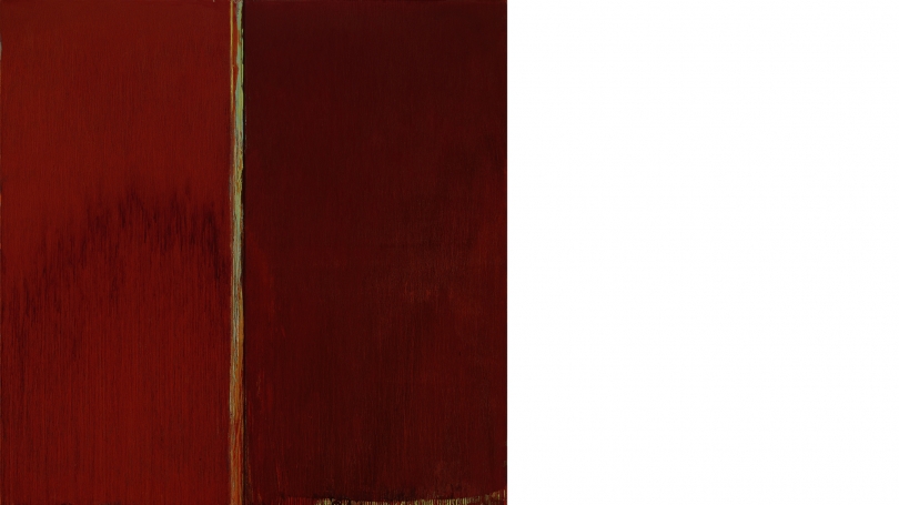 Pat Steir, Red and Red, 2014, oil on canvas. Purchased through the Florence and Lansing Porter Moore 1937 Fund, the Virginia and Preston T. Kelsey '58 Fund, the William S. Rubin Fund, and through a gift from Mr. and Mrs. Joseph H. Hazen, by exchange; 2014